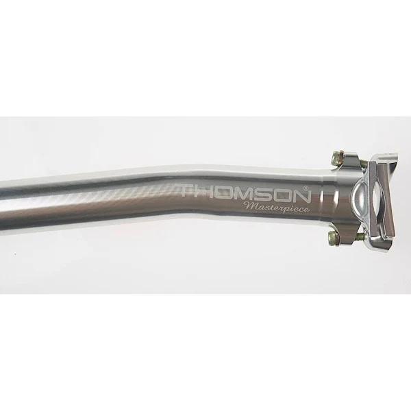 Thomson Masterpiece Bicycle Seatpost (Setback, 27.2X330 mm, Silver)