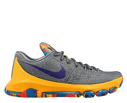 Nike KD 8 'PG County' Sneakers | Grey | Men's Size 10