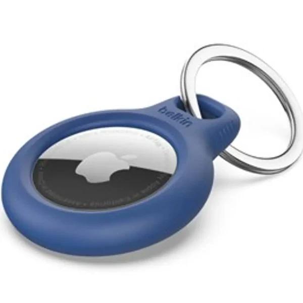 Belkin Secure Holder with Key Ring for Airtag - Blue (F8W973BTBLU)