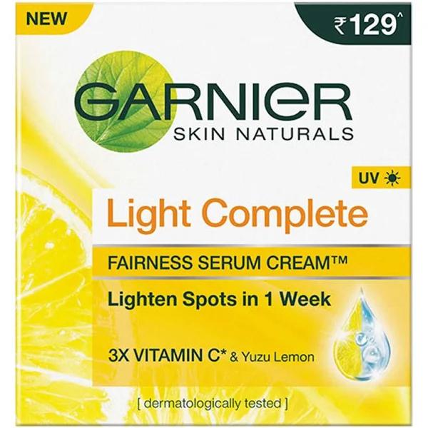 Garnier Skin Naturals Light Complete Serum Cream, 45g