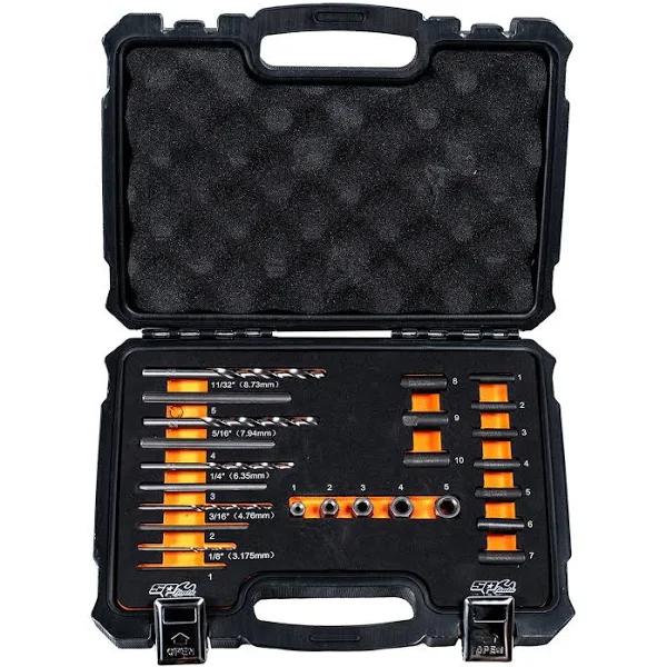 SP Tools SP31320 Screw Extractor Drill and Guide Set