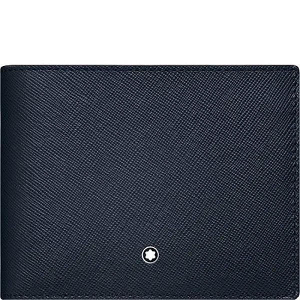 Montblanc Sartorial Card Holder 4cc - Luxury Card Holders - Blue - Leather