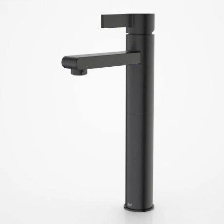 Dorf Enigma Tower Basin Mixer-Matte Black