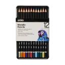 Kmart 12 Pack Metallic Pencils