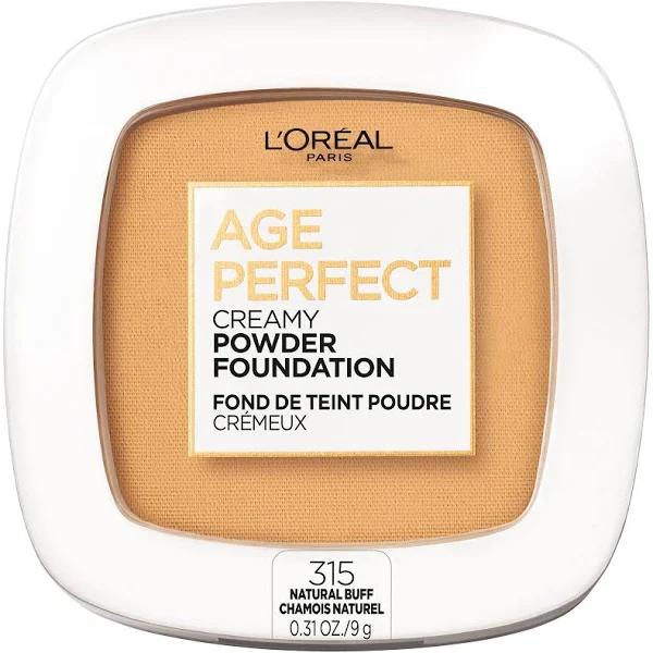 L'Oreal Paris Age Perfect Creamy Powder Foundation Compact, 315 Natura