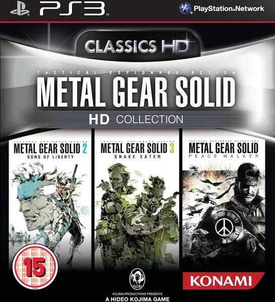 Metal Gear Solid HD - Collection (PS3)