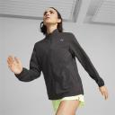 Run Favourite Woven Running Jacket Women in Black, Size XS, Polyester by Puma