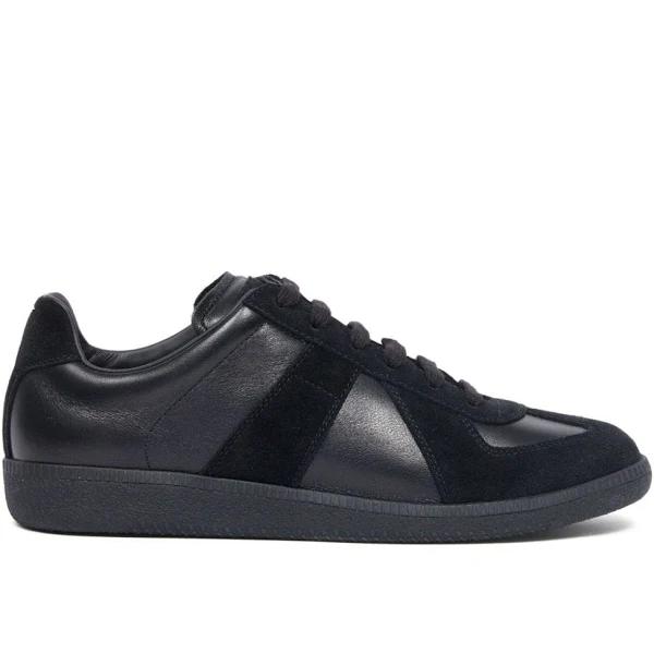 Maison Margiela - Replica Low-top Leather Sneakers - Women - Rubber/Calf Leather/Cotton - 36 - Black