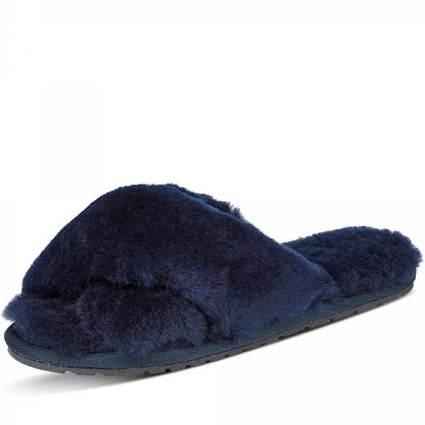 Emu Australia - Mayberry Midnight Blue Slippers - AU10 UK8