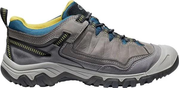 Keen Mens Targhee IV WP Shoes US 13 Steel Grey / Antique Moss