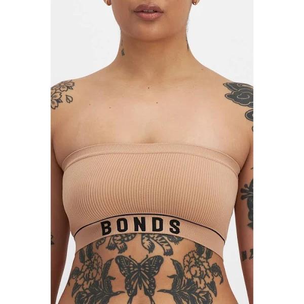 Bonds Women's Retro Rib Wirefree Bra - Nude
