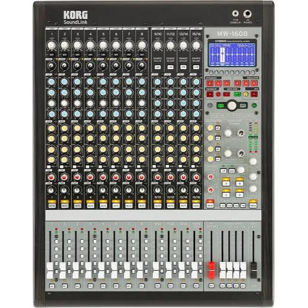 Korg SoundLink MW-1608 Hybrid Analog/Digital Mixer