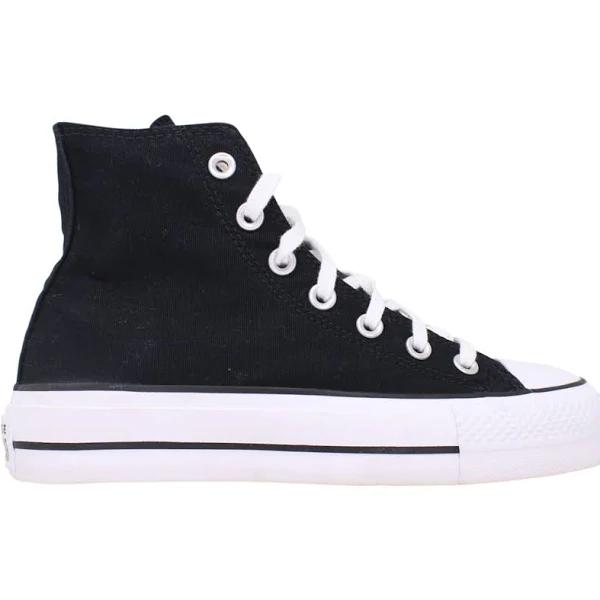 Converse Chuck Taylor All Star Lift Hi - Black/White, 6