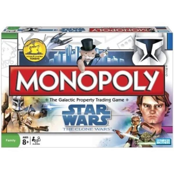 Star Wars The Clone Wars Monopoly