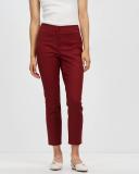 David Lawrence Sarah Compact Cotton Pant in Red Multi 6