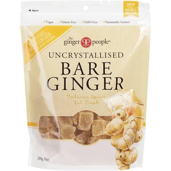 The Ginger People Uncrystallised Bare Ginger (12x200g)