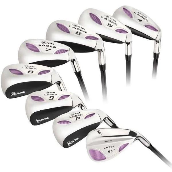 RAM Golf Laser Graphite Hybrid Irons Set 4-SW (8 clubs) - Ladies Right Hand