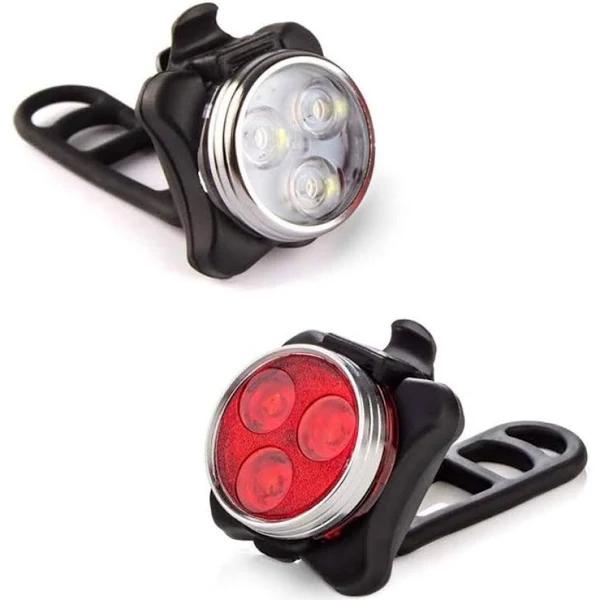 Bike Lights Front and Back Rechargeable Water Resistance IPX4