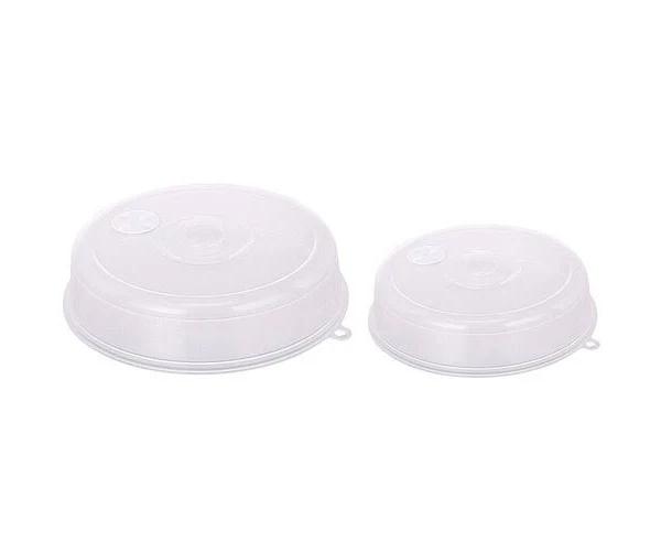 Food Plate Cover Microwave Cover Lid Dome Lid with Handle Microwave Oven Cover Food Plate Lid Clear Food Dome