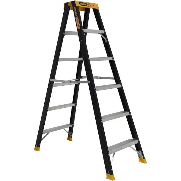 Gorilla Ladders 150kg Pro-Lite 6 Step Double Sided Fibreglass Ladder