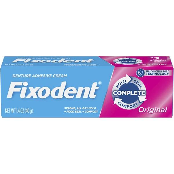 Fixodent Denture Adhesive Cream Original 1.4 oz