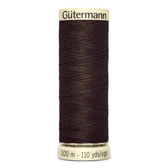 Gutermann Sew-All Dark Chocolate Thread 780