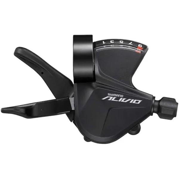 Shimano Alivio SL-M3100 Alivio Shift Lever, 9-Speed, Band On, Right Hand,Black