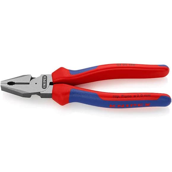 Knipex 02 02 180 High Leverage Combination Pliers 180 mm