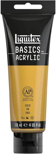 Liquitex Basics - Paint - acrylic - gold - 118 ml