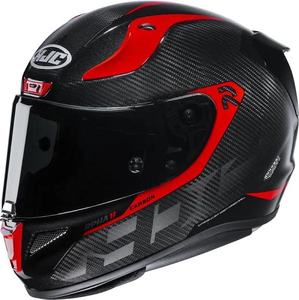 HJC RPHA 11 Carbon Bleer Helmet - Black/Red - S