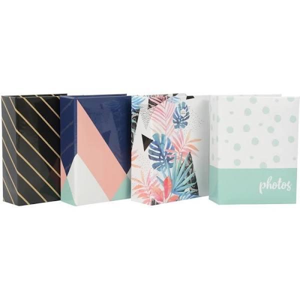 Design House Alina Photo Album 100 Pocket 4" x 6" - Assorted*