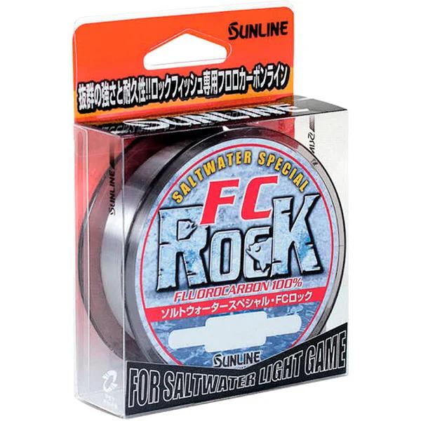 Sunline FC Rock Fluorocarbon Leader, 5lb 100m