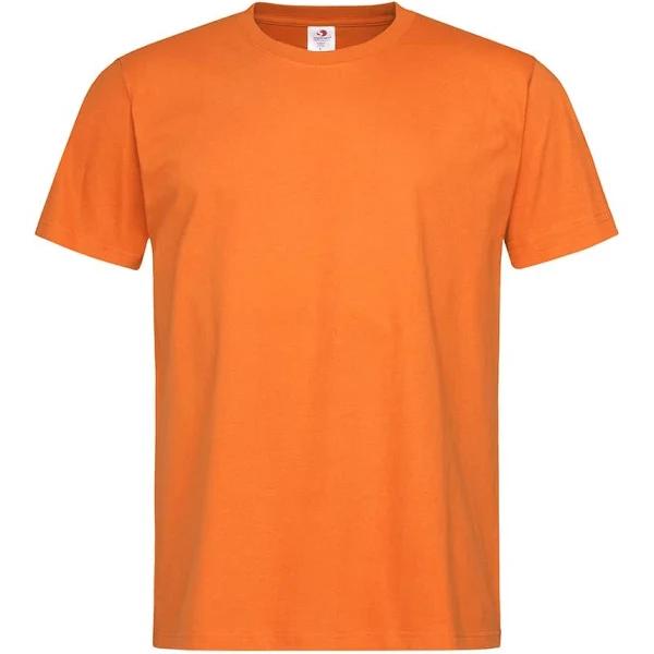 Stedman Mens Comfort Tee Orange Mens Tee