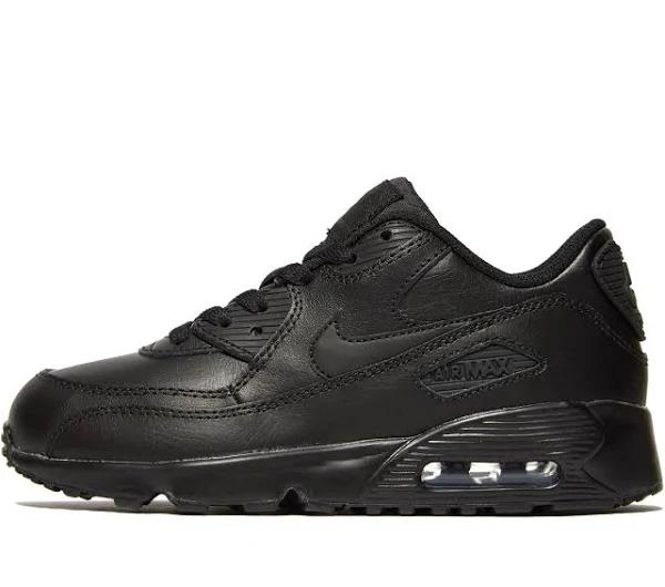 Nike Air Max 90 Ltr Black (PS)