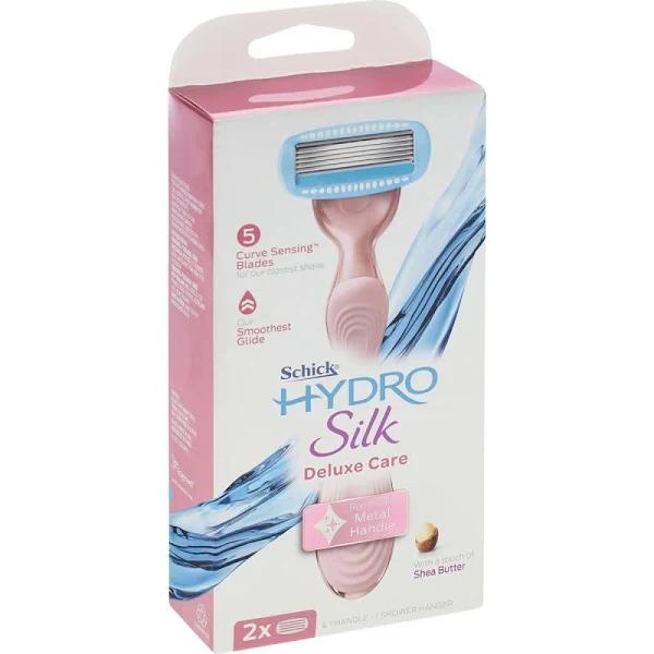 Schick Hydro Silk Rose Gold Deluxe Razor Kit 1 Pack