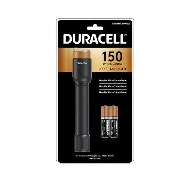 Duracell 150 Lumen Aluminium Flashlight 2 AA