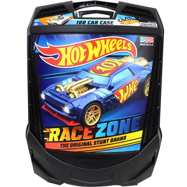 Hot Wheels 100-Car, Rolling Storage Case With Retractable Handle, 100 Car