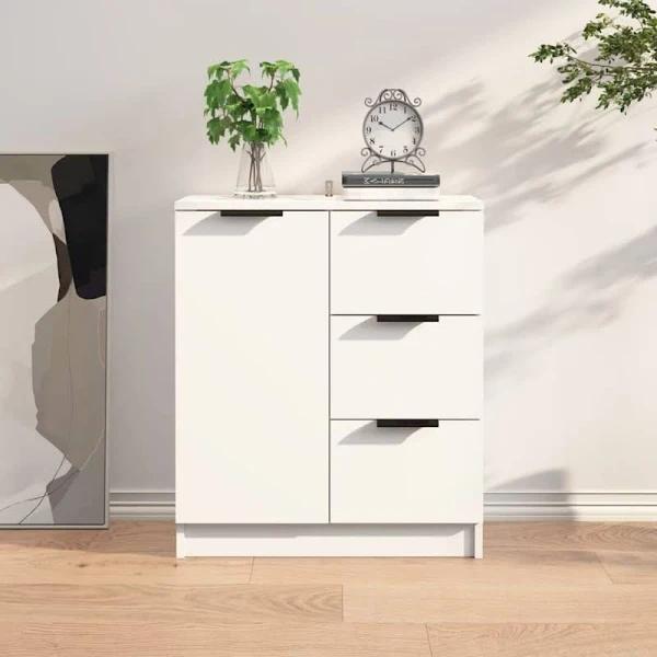 vidaXL Sideboard White 60x30x70 cm Engineered Wood