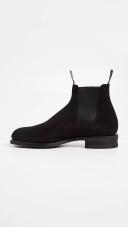 R.M.Williams - Men - Comfort Craftsman Suede Chelsea Boots Black