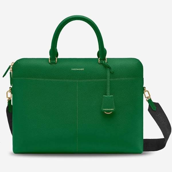 The Laptop Bag - Emerald Green