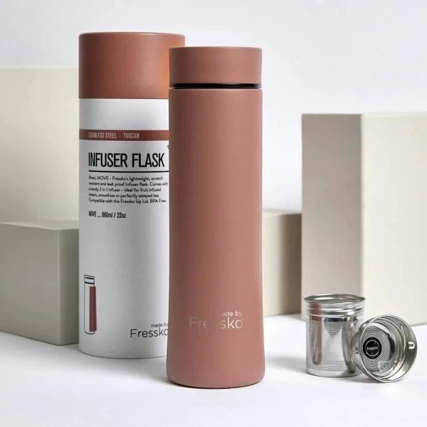 Fressko Insulated Stainless Steel Flask - Move 660ml, Tuscan