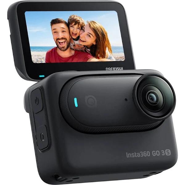 Insta360 Go 3S 128GB Action Camera (Black) by Onestop Digital