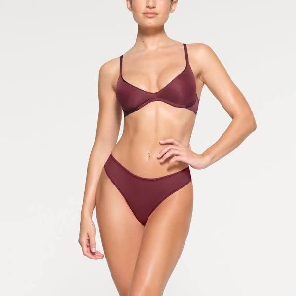 SKIMS Scoop Bra | Wine | Red | Weightless | 42DD | Women's