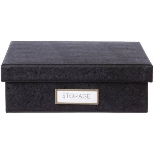 Otto Criss Cross A4 Storage Box Black