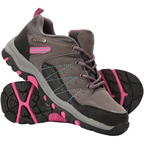 Mountain Warehouse Kids Waterproof Walking Hiking Trainers Shoes Boys Girls - Grey AU Size 10 - AfterPay & zipPay Available