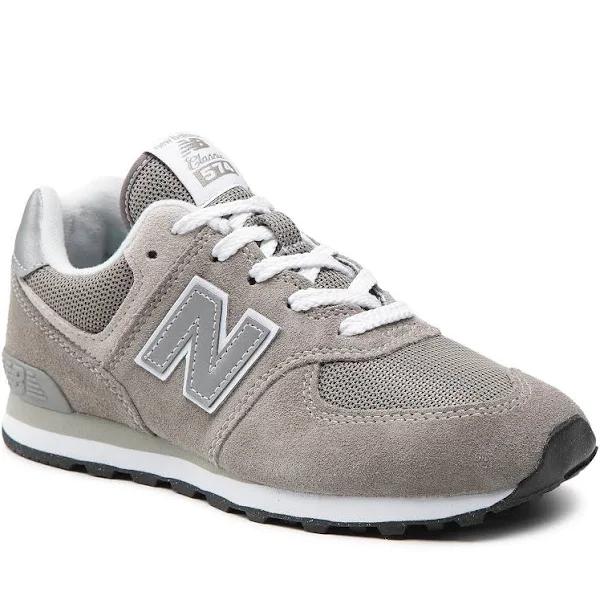 New Balance Kids Gray 574 Core Sneakers grey/white