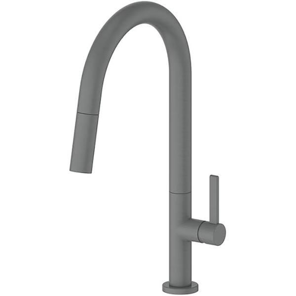 Greens Luxe Pull-Down Sink Mixer - Gunmetal