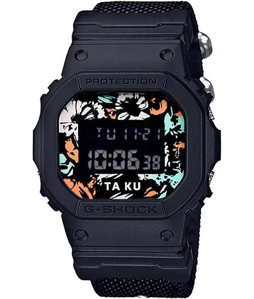 G-Shock Men's DW5600 x Ta-Ku Black Watch