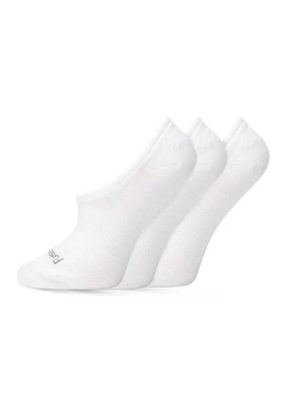 Pussyfoot Women's Bamboo Invisible - 3 Pack (White)