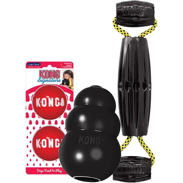 Kong Extreme XXLarge Bundle of Fun Toy Pack For Dogs by Budget Pet Products